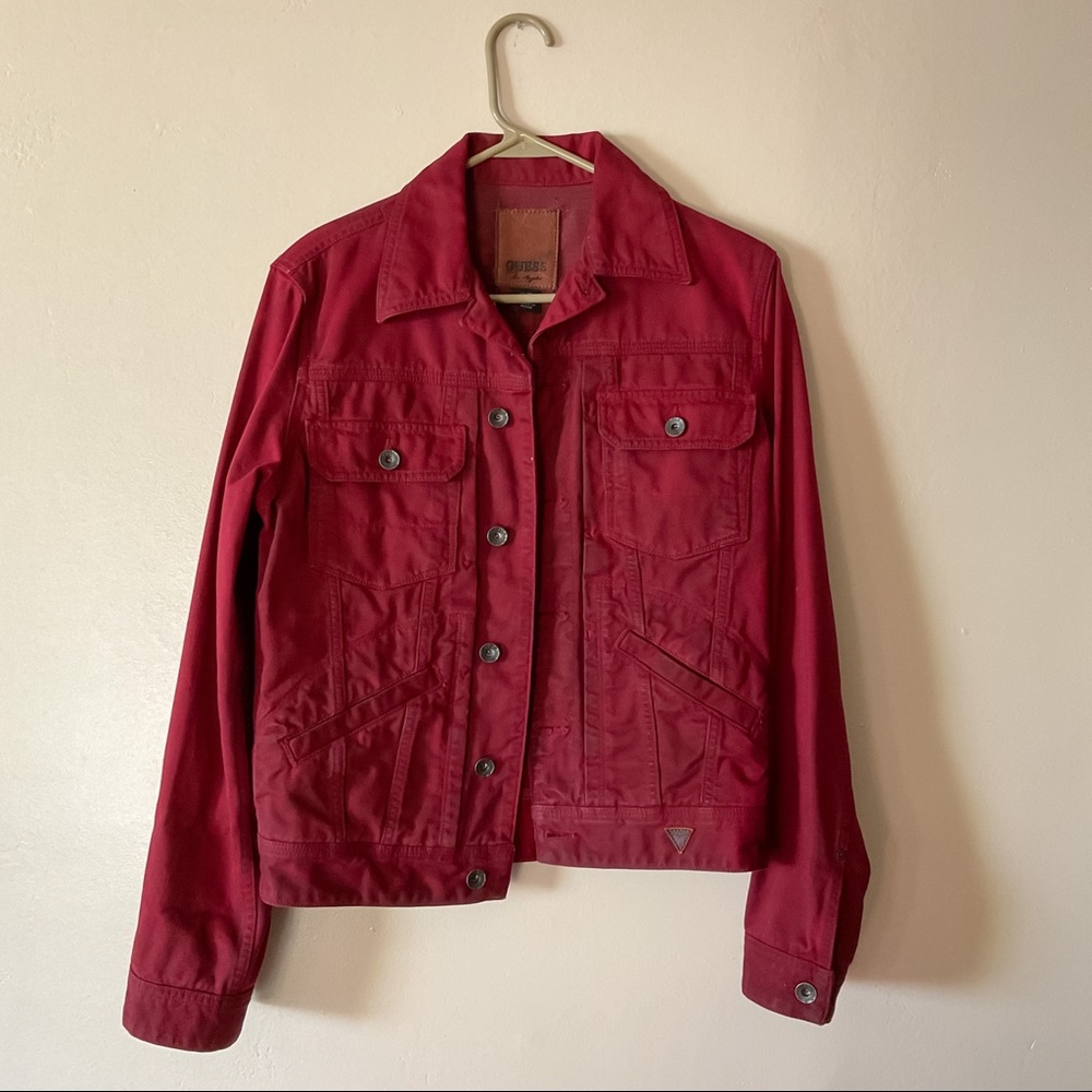 Guess Red Jacket
